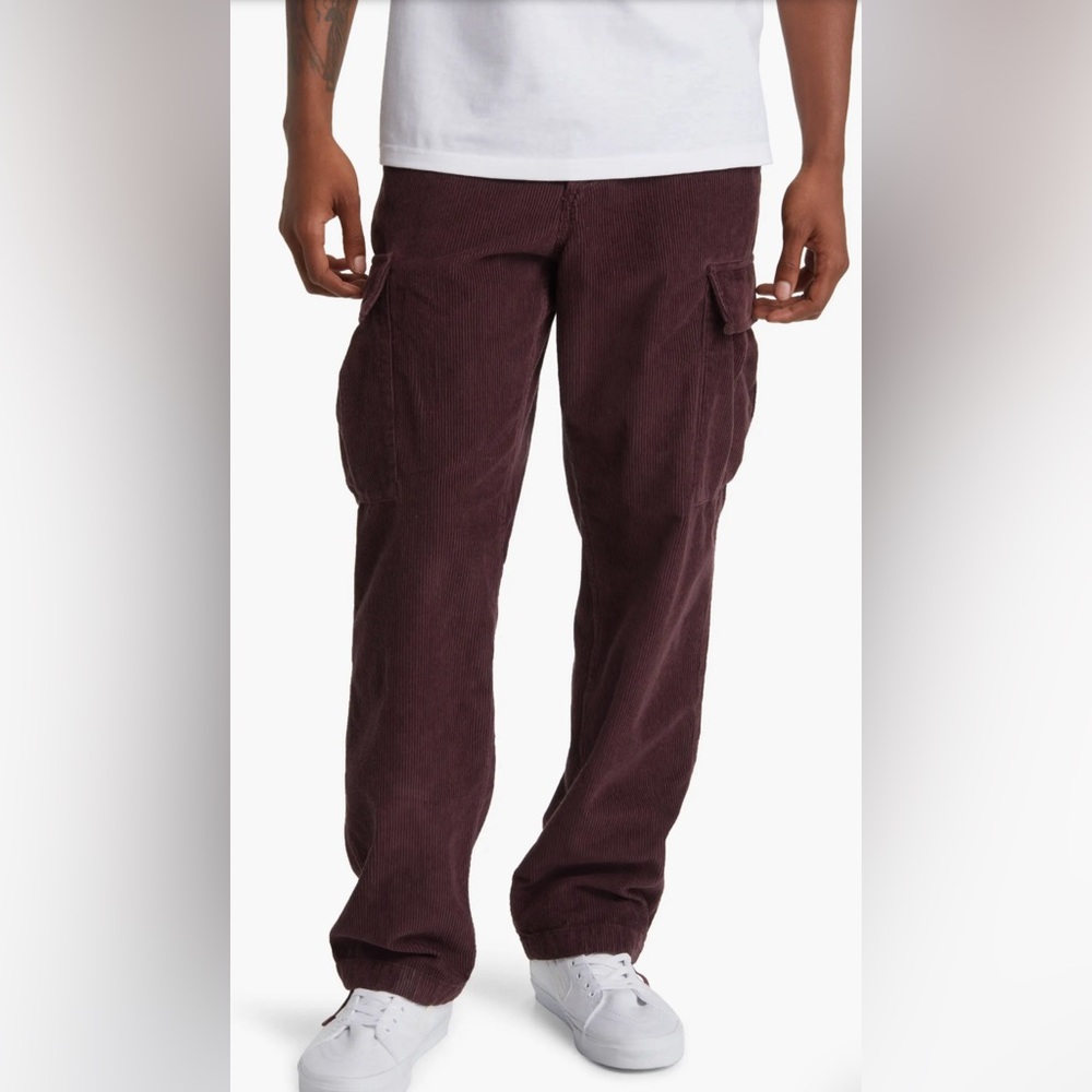 Vans- Service Loose Fit Corduroy Cargo Pants- BRAND NEW